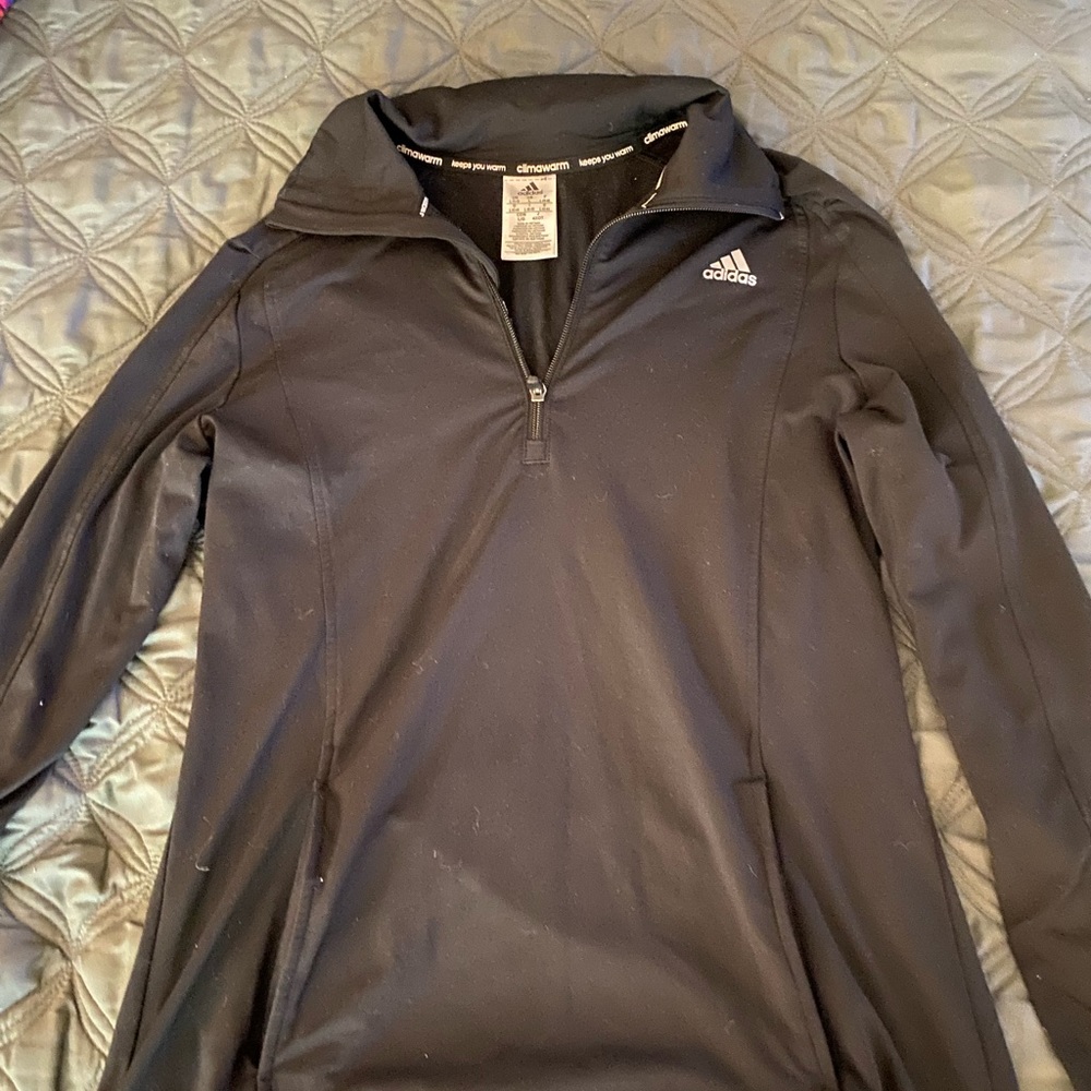 Adidas half zip pullover